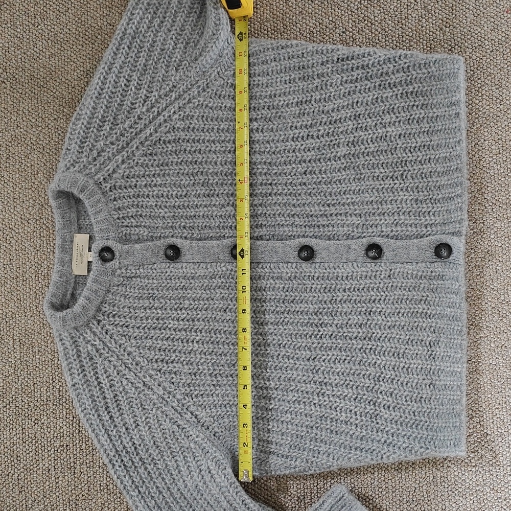 Sezane Emile cardigan in mottled gray, XSmall - Picture 15 of 16